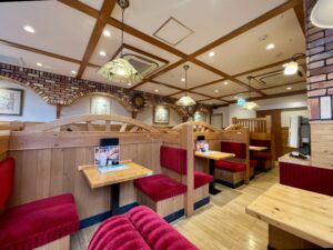 コメダ珈琲店内